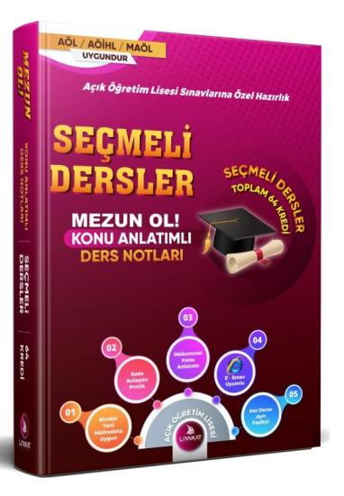 Seçmeli Dersler Konu Anlatımlı Ders Notları - Açık Öğretim Lisesi Sınavlarına Özel Hazırlık